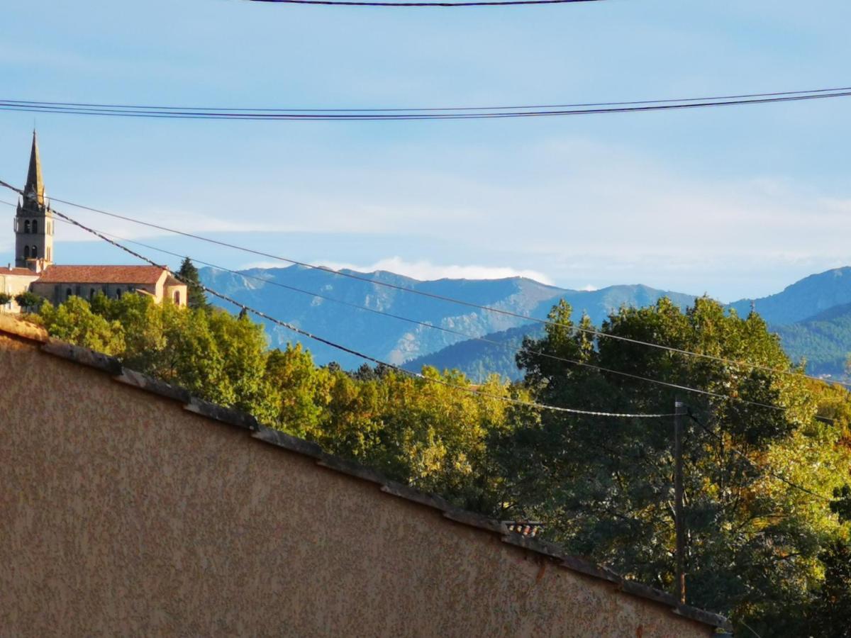 Magnifique gite en pierres 6 personnes avec piscine privee Ardeche plein sud Lablachère Extérieur photo